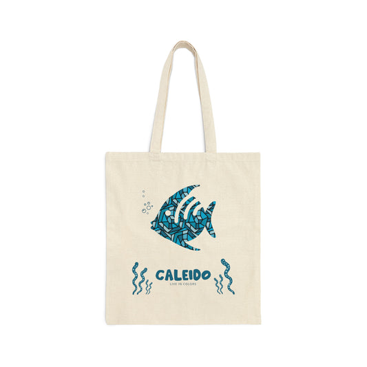 Canvas Tote Bag - Fish