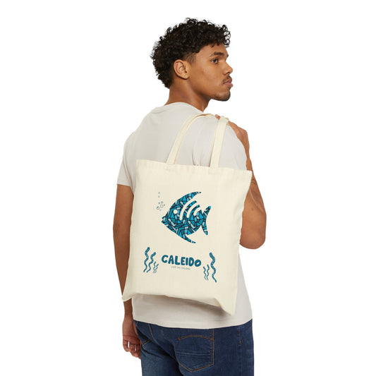 Canvas Tote Bag - Fish