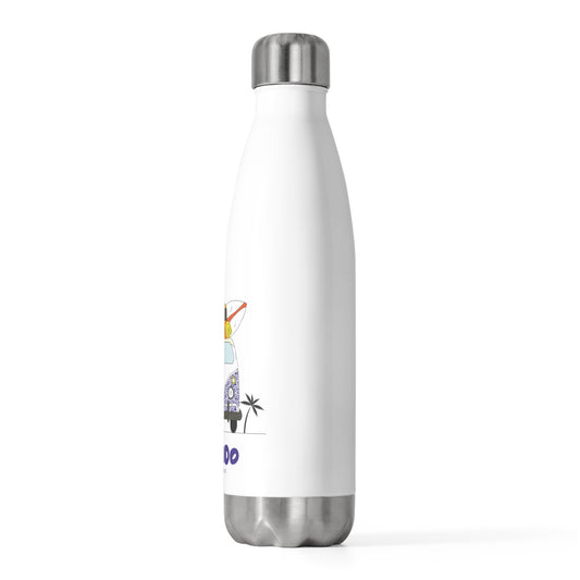 20oz Insulated Bottle - White van