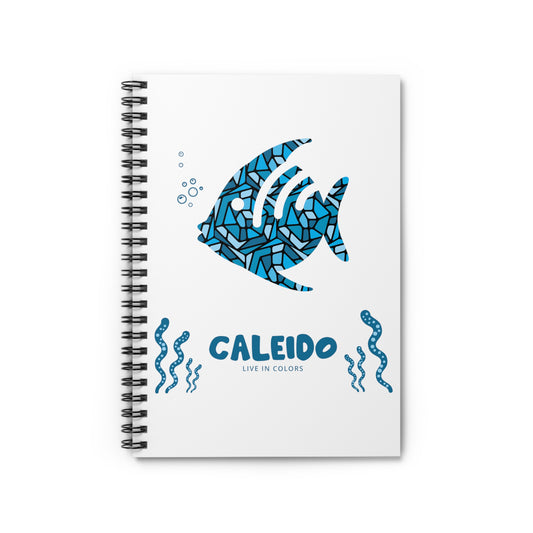 Spiral Notebook - Ruled Line - Fish