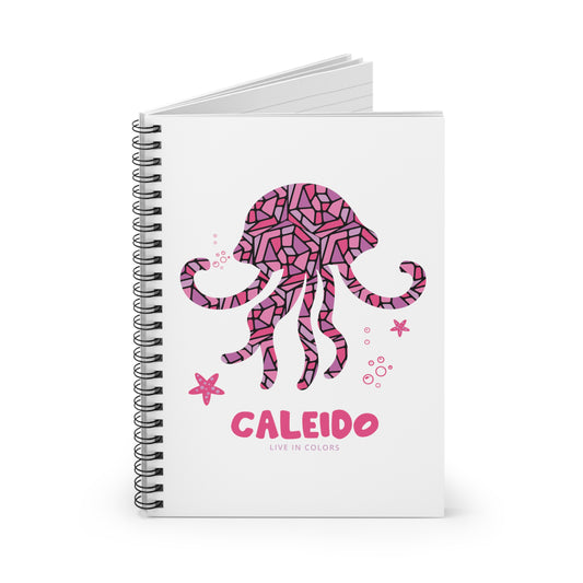 Spiral Notebook - Ruled Line - Jellyfish