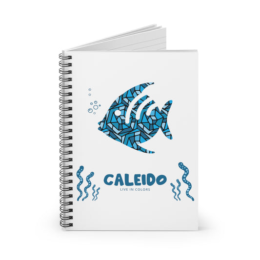 Spiral Notebook - Ruled Line - Fish